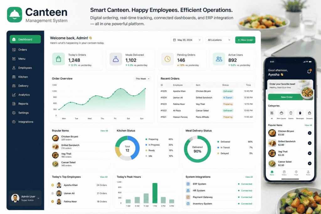 Canteen Management System