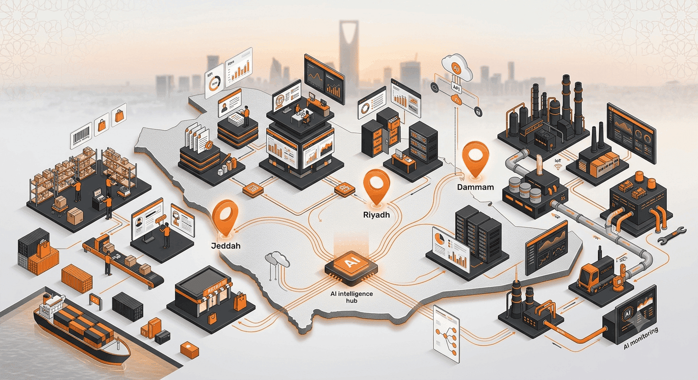 AI Automation for Riyadh, Jeddah, and Dammam