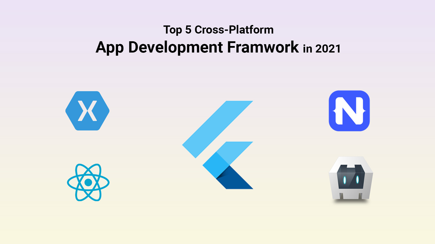 Top 5 Cross-Platform App Development Framework In 2021 - VirtueNetz