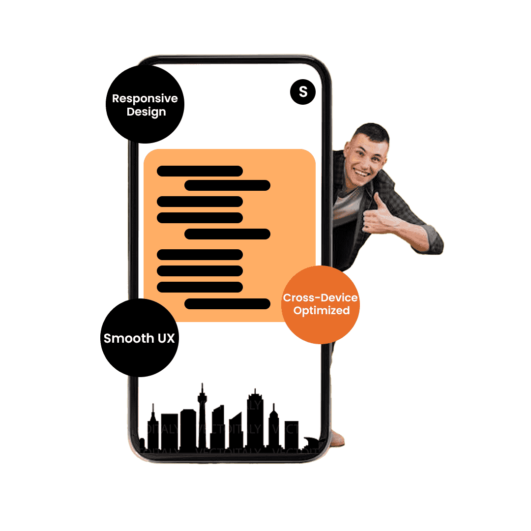 Mobile-Responsive & Device-Optimised Experiences of our cross platform apps