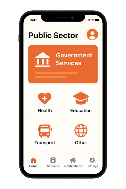 Public Sector app development