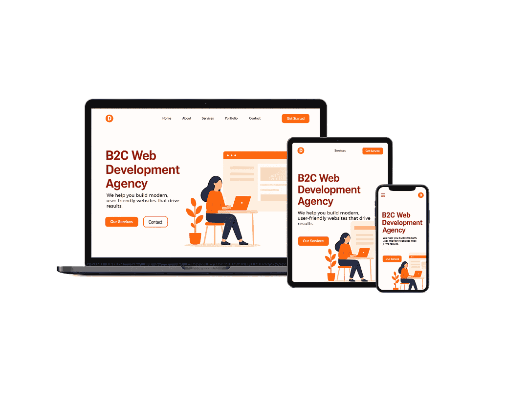 b2c web development company