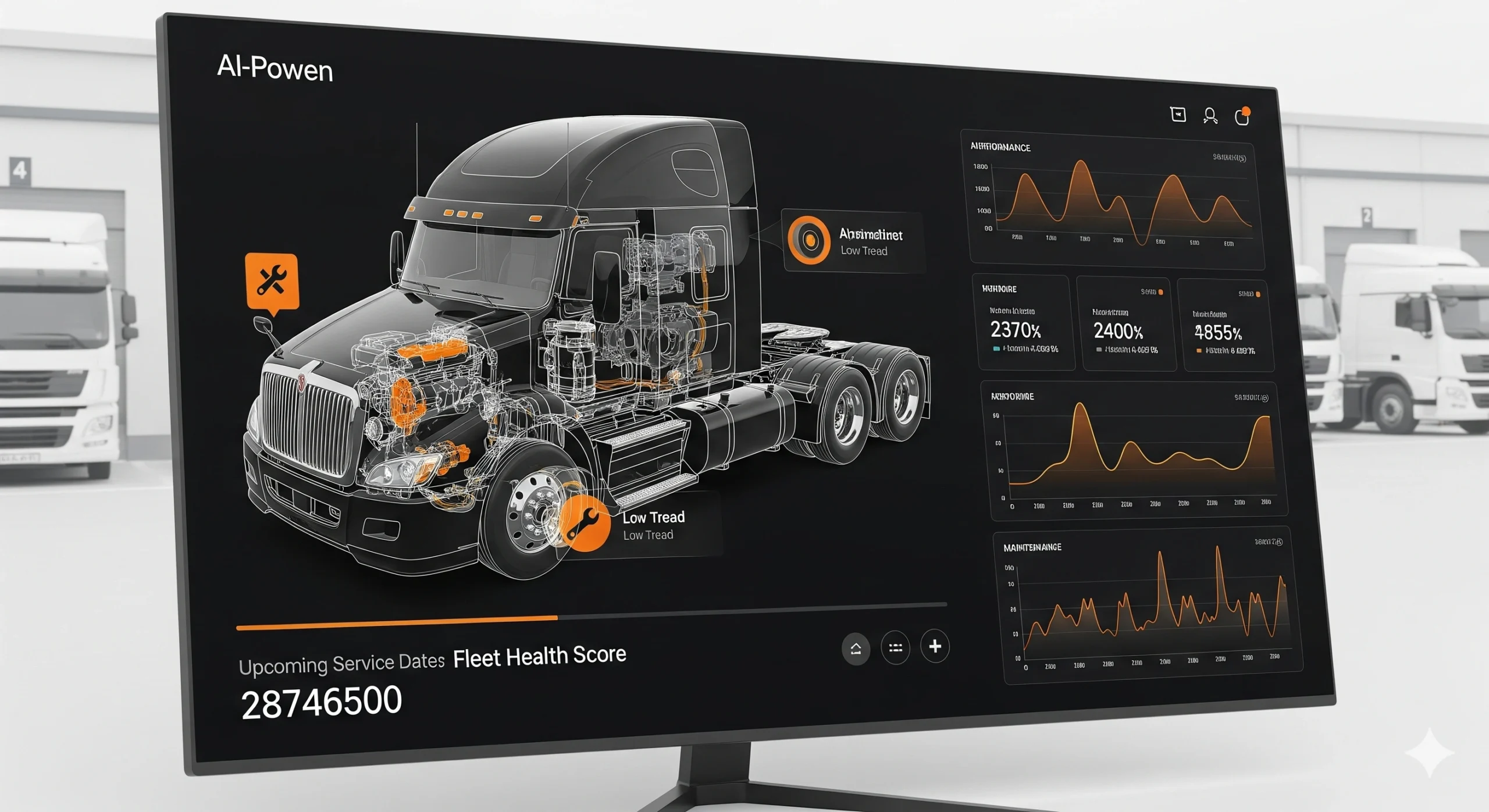AI for transportation planning optimized delivery routes using real-time traffic and fuel efficiency data.