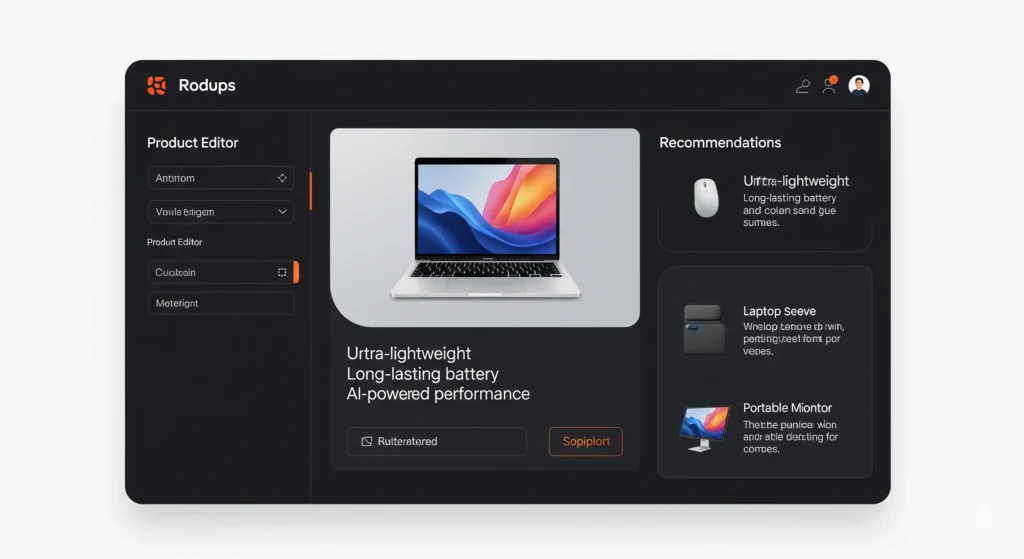 Generative AI applied to e-commerce for product recommendations