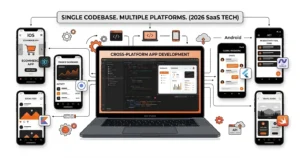 top cross-platform app development frameworks 2026 comparison illustration