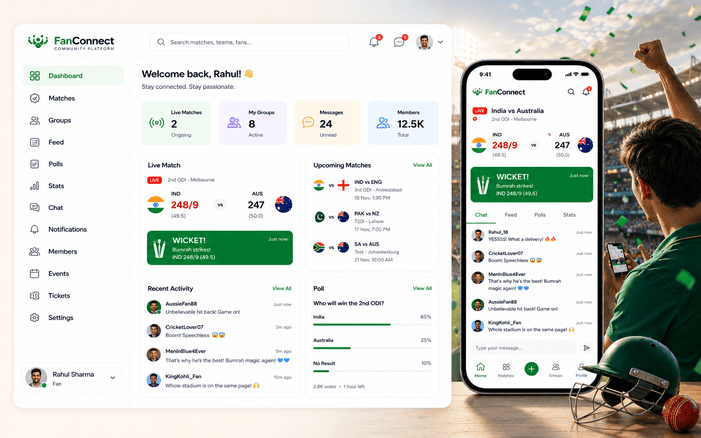 FanConnect Community Platform
